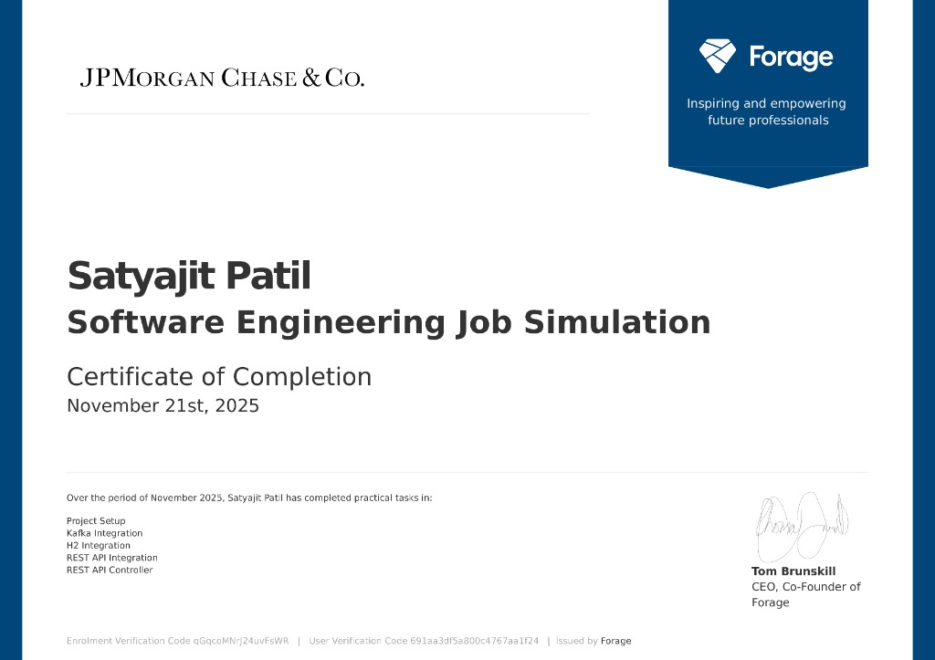 Software Engineering Virtual Experience